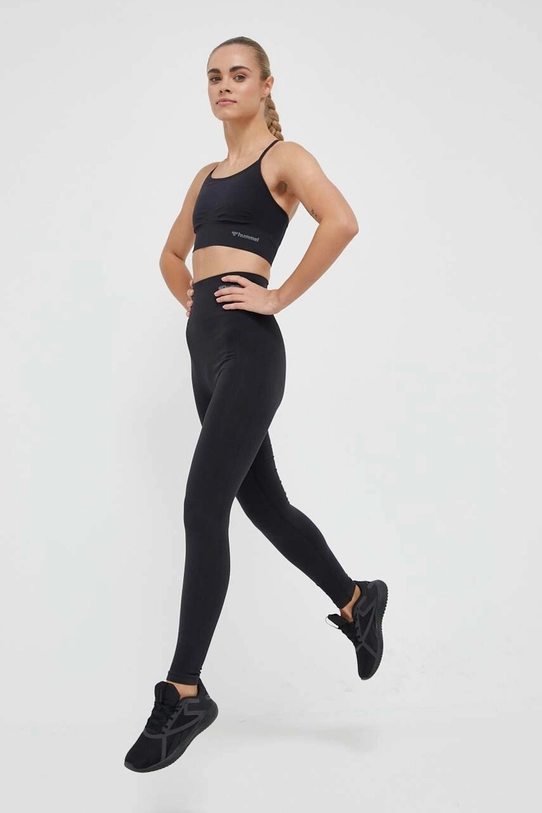 Hummel leggins de antrenament Tif tricotaj negru 210492