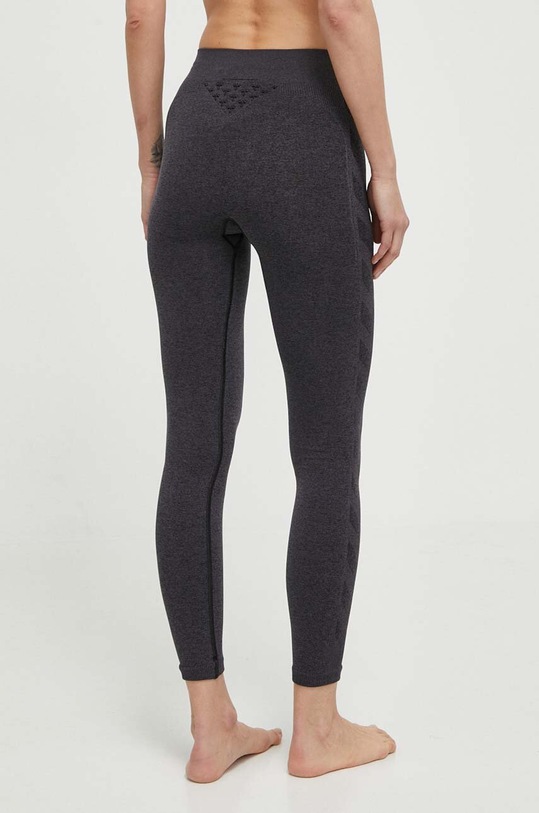 Odzież Hummel legginsy do jogi hmlCI SEAMLESS MID WAIST TIGHTS 210496 szary
