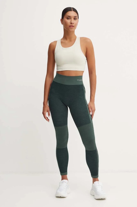 Легінси для тренувань Hummel Clea 210511 зелений AW24