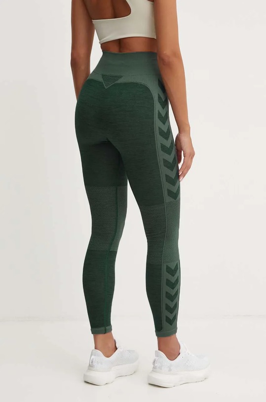 Îmbrăcăminte Hummel leggins de antrenament Clea 210511 verde