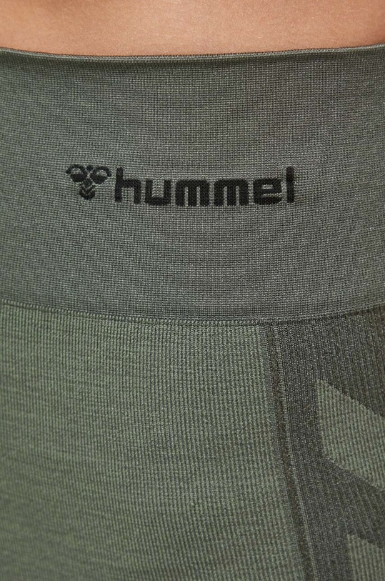 Hummel legginsy treningowe Clea zielony 210511