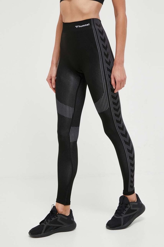 Hummel leggins de antrenament Shaping tricotaj negru 216772