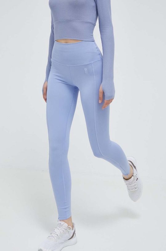 P.E Nation legginsy treningowe Amplify z elastanem fioletowy 23PE2G253