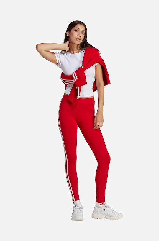 adidas Originals colanți IB7382 rosu SS23