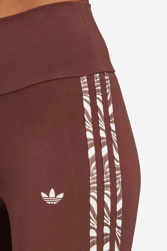 adidas Originals leggings IJ8185 brown