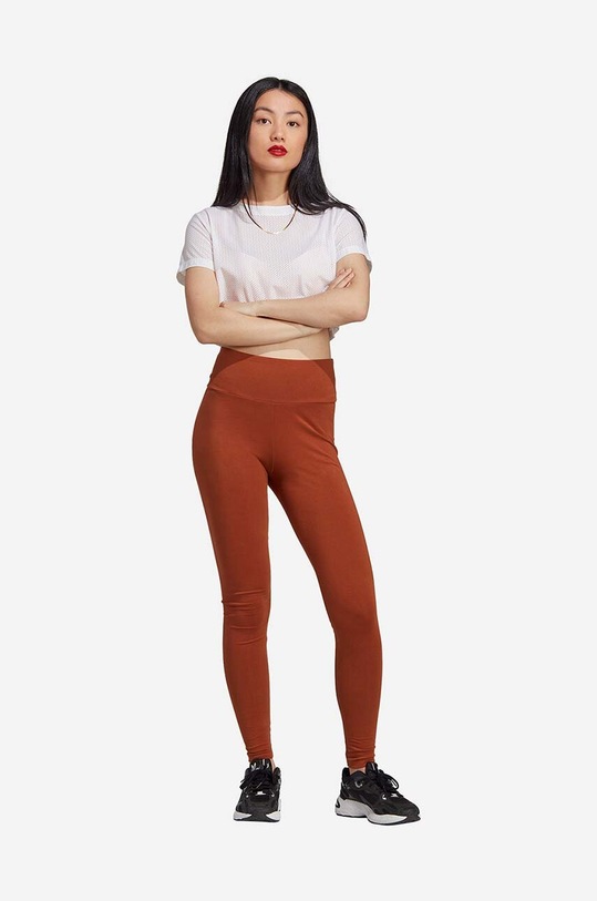 adidas Originals legginsy IL9623 brązowy SS23