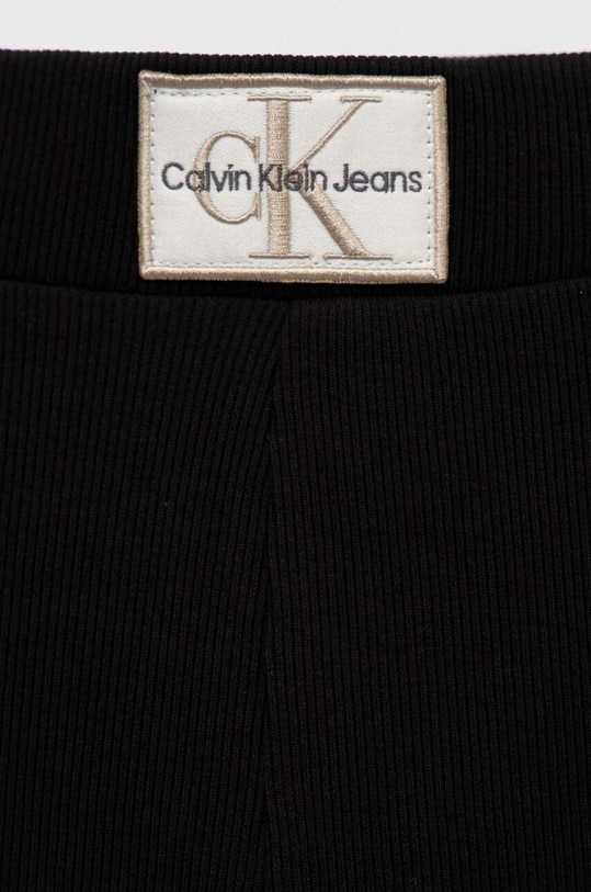 Dziewczynka Calvin Klein Jeans legginsy dziecięce IG0IG01903.PPYX czarny