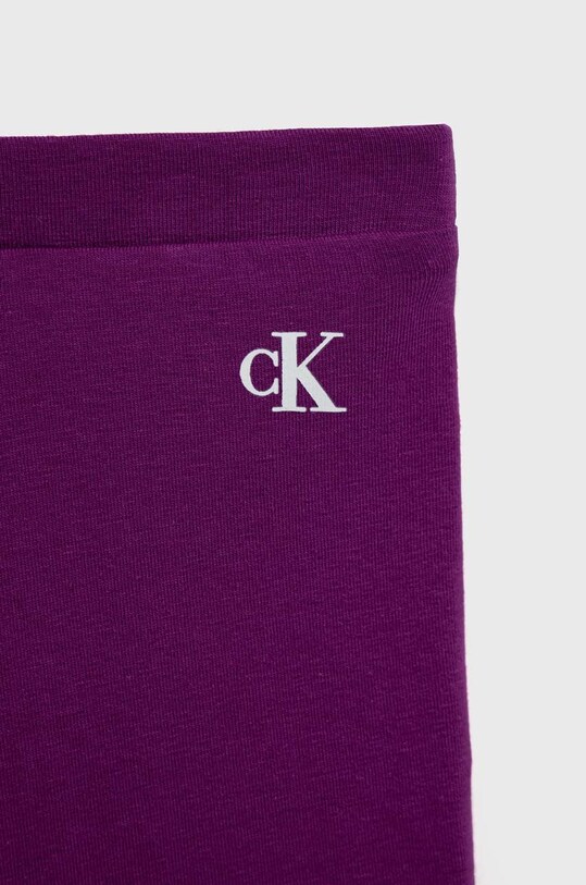 Deklice Otroške pajkice Calvin Klein Jeans IG0IG01510.PPYX vijolična