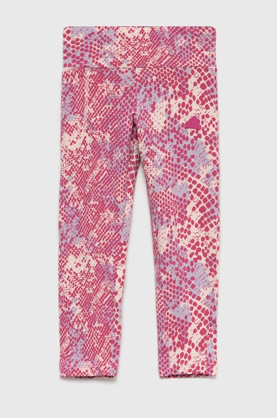 adidas legginsy dziecięce G FI AOP TIG wzorzyste fioletowy IC0095