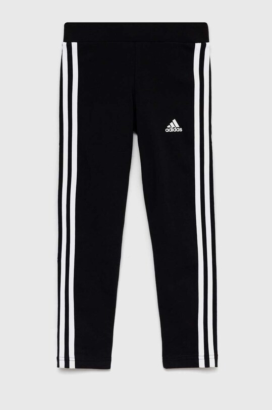 adidas leggins copii G 3S tricotaj negru IC3623