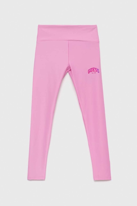 Detské legíny Guess s elastanom fialová J3RB00.MC01P.PPYX
