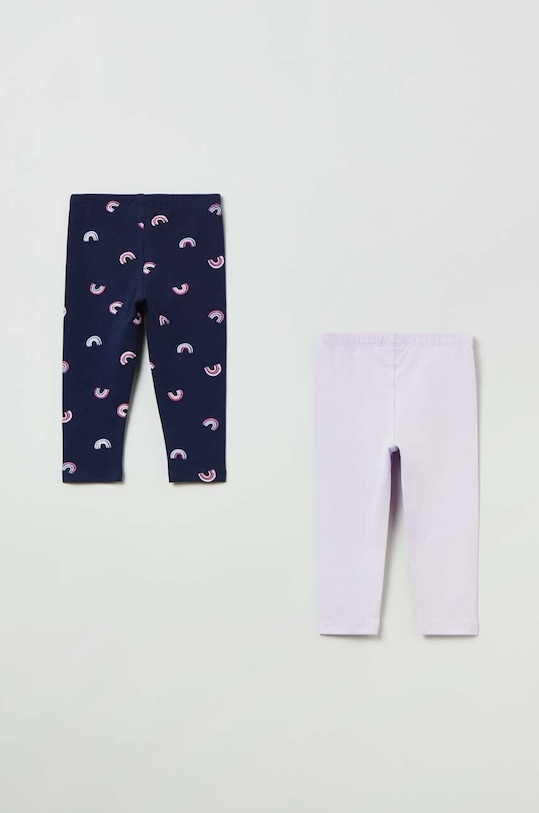 OVS legginsy dziecięce 1698440.Girl.9.36months fioletowy SS23
