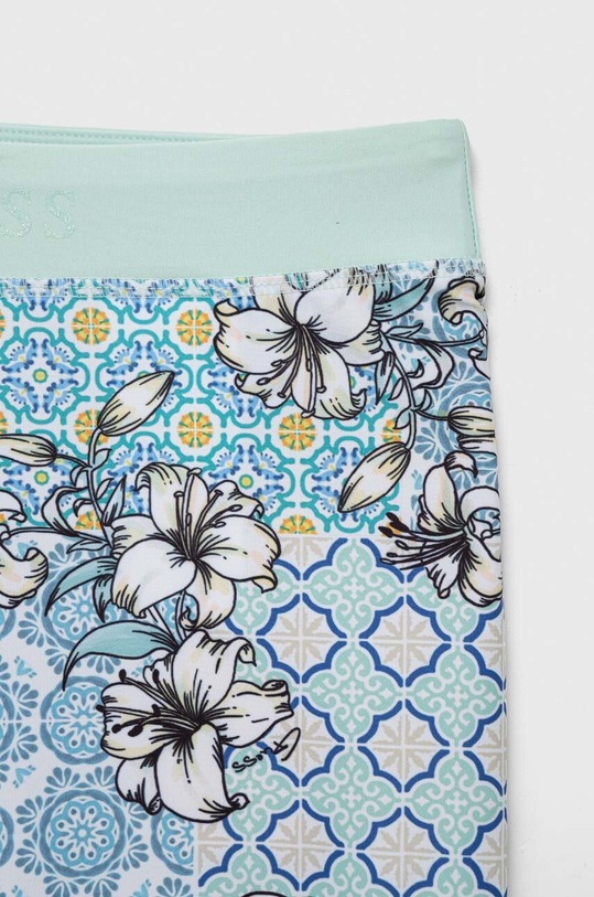 Dziewczynka Guess legginsy dziecięce J3GB01.MC01P.PPYX zielony