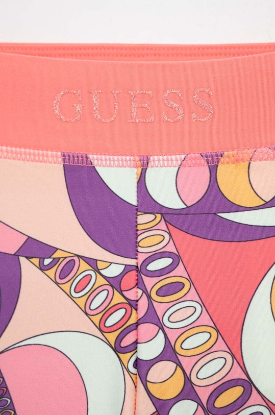 Dziewczynka Guess legginsy dziecięce J3GB01.MC01P.PPYX pomarańczowy