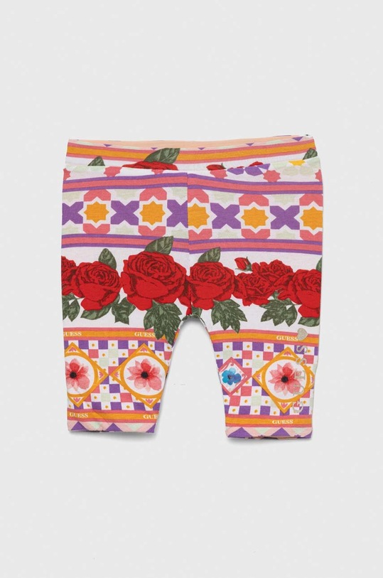 Guess legginsy dwustronne dziecięce z elastanem pomarańczowy K3GB03.K6YW3.PPYX
