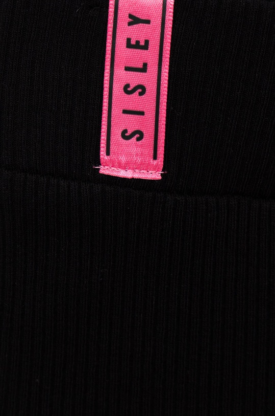 Sisley legginsy dziecięce czarny 3F7EXF00P.G.SEASONAL