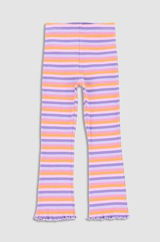 Fete Coccodrillo leggins din bumbac pentru copii WC3122105RPK roz