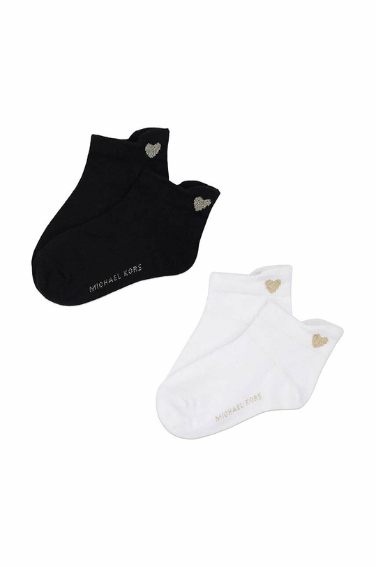 Michael Kors skarpetki dziecięce 2-pack R10163 granatowy SS23