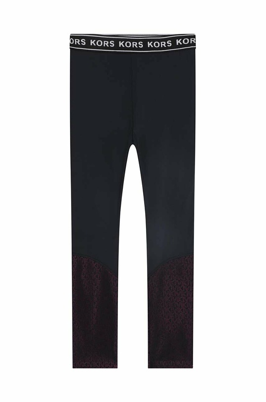 Michael Kors legginsy dziecięce z elastanem czarny R14152.156