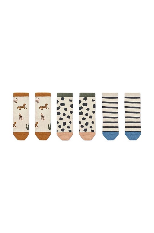 Liewood calzini bambino/a pacco da 3 LW15118 beige AW24