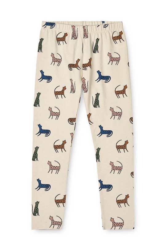 Liewood legginsy dziecięce LW17205 beżowy AW24