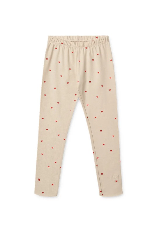 Detské legíny Liewood s elastanom béžová LW17205