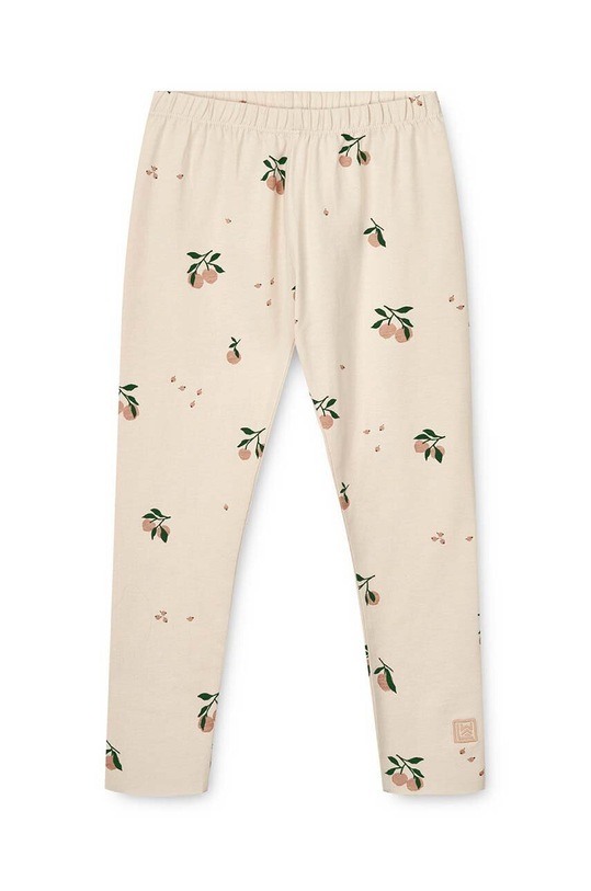 Liewood legginsy dziecięce wzorzyste pomarańczowy LW17205