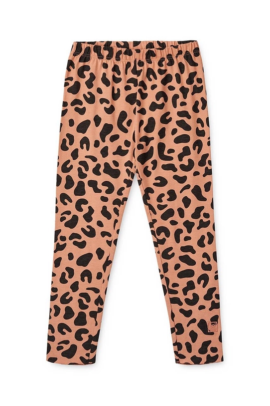 Liewood leggins copii LW17205 portocaliu AW24