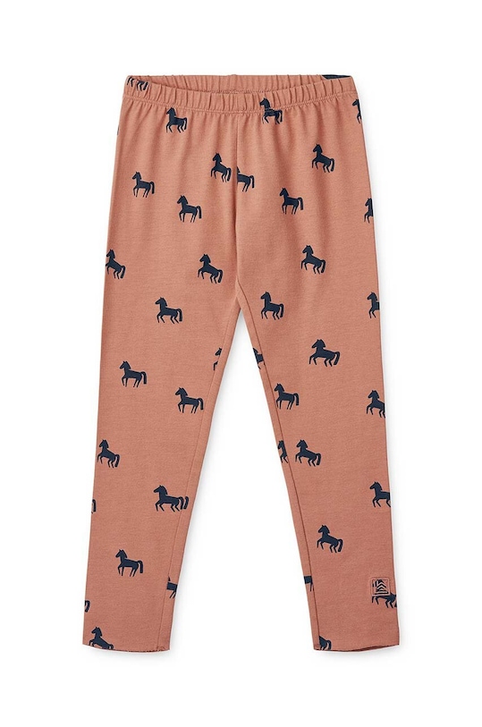 Детские леггинсы Liewood с эластаном розовый LW17205