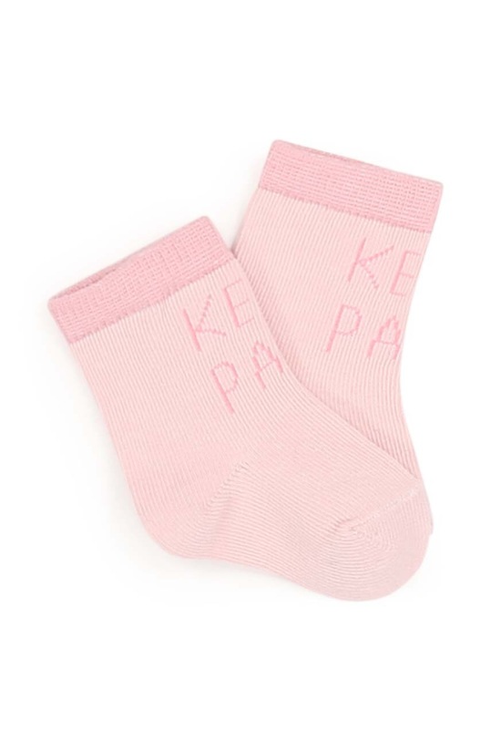 Chłopiec Kenzo Kids skarpetki dziecięce 2-pack K90093 różowy