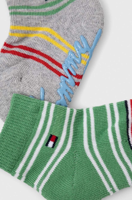 Tommy Hilfiger skarpetki dziecięce 2-pack 701222671 zielony SS23