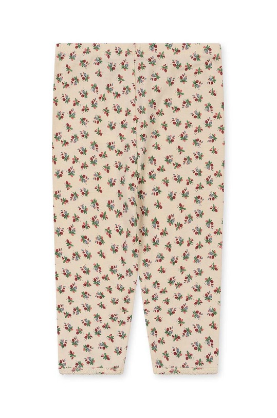 Dětské bavlněné legíny Konges Sløjd KS4850 bílá SS23