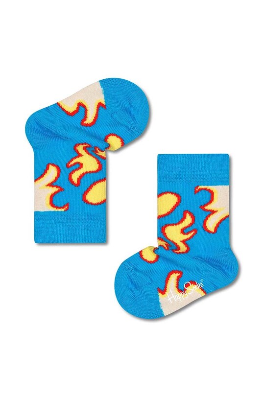 Otroške nogavice Happy Socks Kids Bling It KBLI01.6300 modra SS23