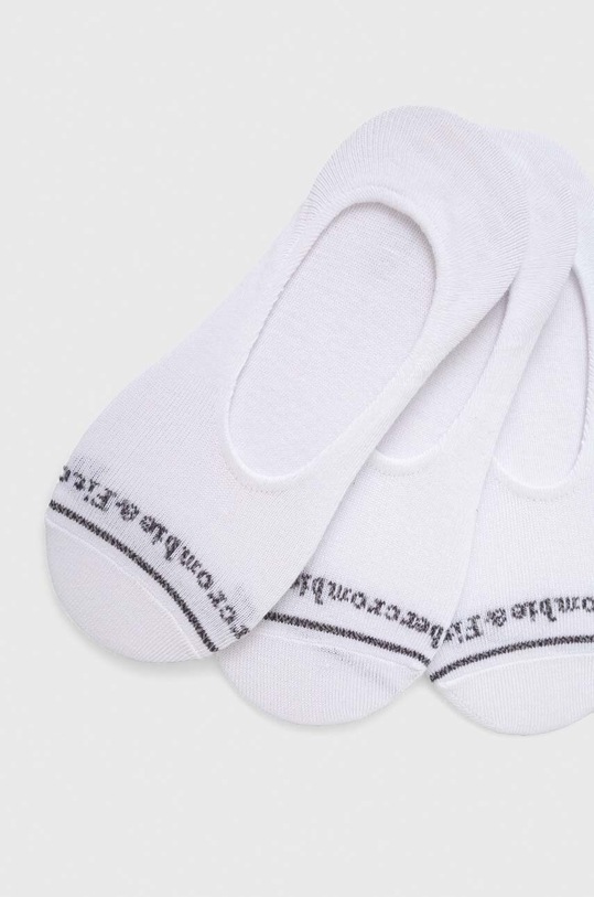 Ponožky Abercrombie & Fitch 3-pack KI112.3089.100 bílá SS23