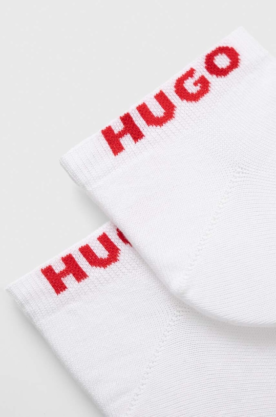 HUGO skarpetki 3-pack 50480217 biały SS23