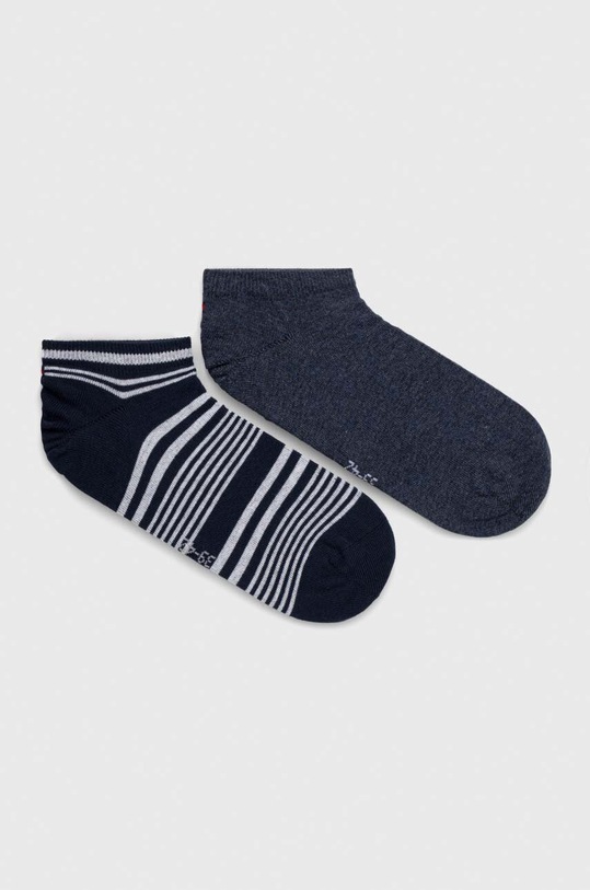 Ponožky Tommy Hilfiger 2-pak krátke ponožky tmavomodrá 701222637
