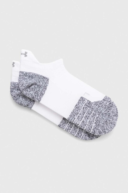 Κάλτσες Under Armour ArmourDry Run Cushion λευκό 1376075