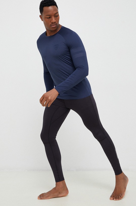 Bežecké legíny Rossignol RLKMU01 čierna SS23