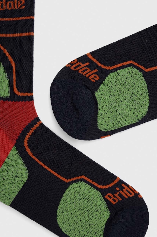 Bridgedale șosete Ultralight T2 Coolmax Sport 3/4 710205 negru SS24