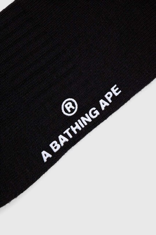 A Bathing Ape socks 001SOI801002M black SS23
