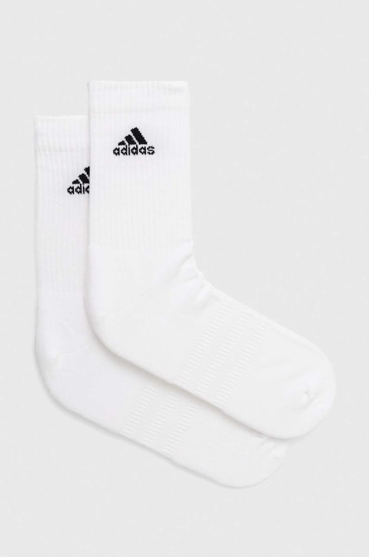 Шкарпетки adidas 6-pack довгі шкарпетки білий HT3453