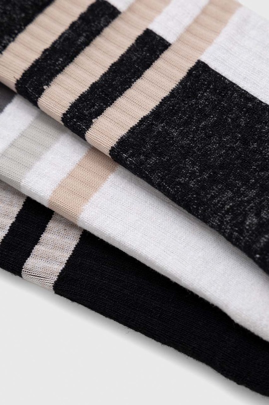 Чорапи с лен adidas (3 броя) IC1279 черен AW23