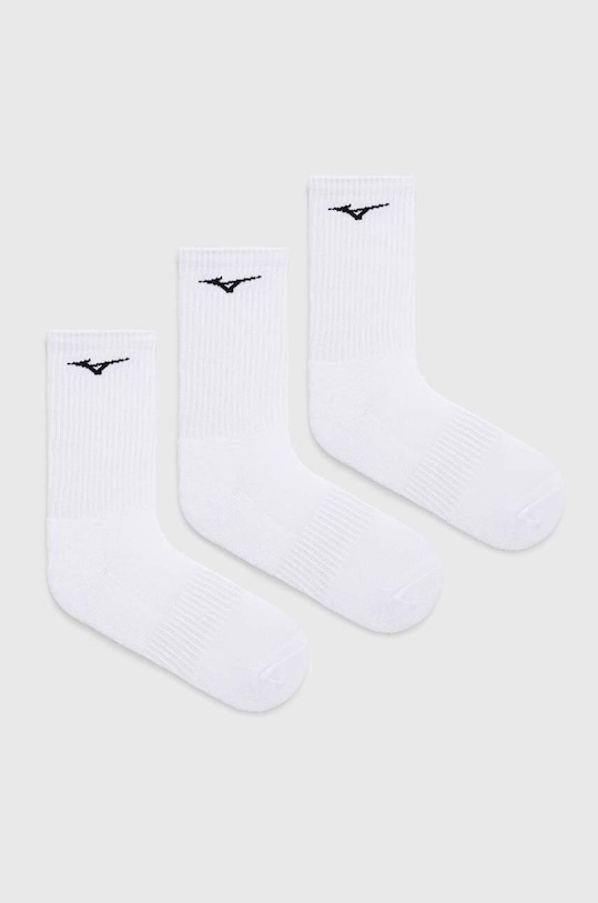 Mizuno skarpetki 3-pack biały 32GX2505