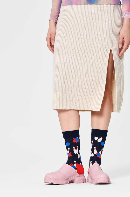 Happy Socks skarpetki Bowling BOL01.6500 granatowy SS23