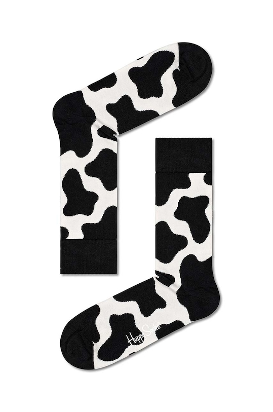 Happy Socks skarpetki Cow skarpetki długie czarny COW01.9300