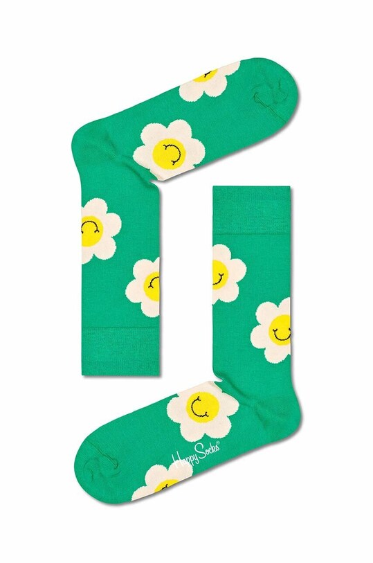 Дрехи Чорапи Happy Socks Flower Us (3 чифта) XFLO08.0200 многоцветен
