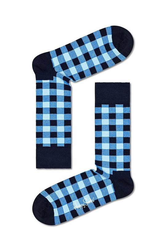 Odzież Happy Socks skarpetki My favourite bluess 4-pack XBLU09.6300 granatowy