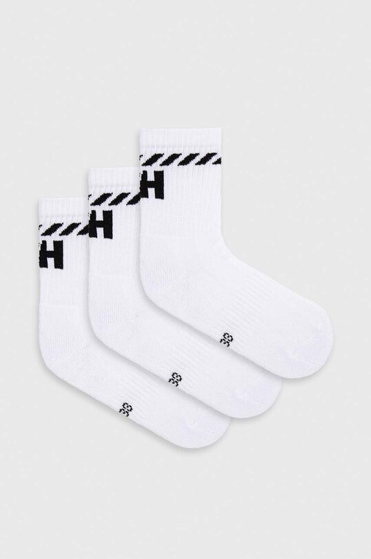 Helly Hansen șosete 3-pack sosete lungi alb 67479