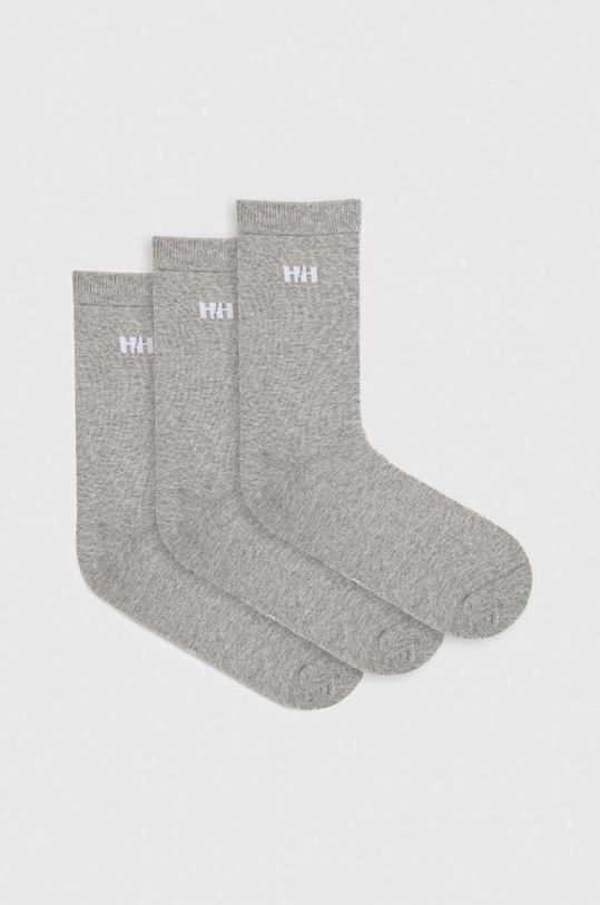 Helly Hansen șosete 3-pack sosete lungi gri 67482