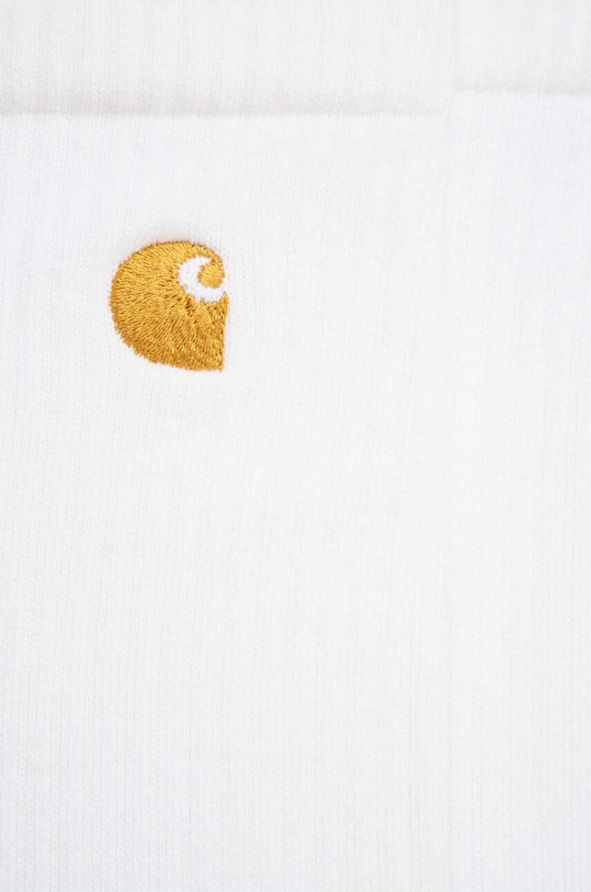 Carhartt WIP șosete Chase Socks I029421 alb AW23